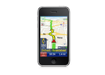 Navigation software for  iPhone  