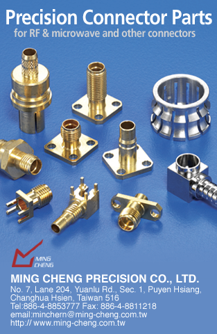 Precision Connector Parts for RF & Microwave and other Connectors