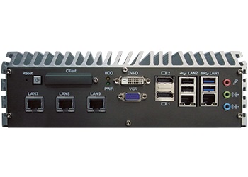 embedded system, IPC, industrial platform, isolated DIO, 4 core, quad core, 9 GbE LAN